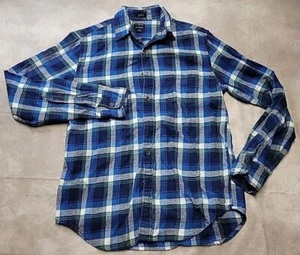 J Crew Flannel Mens Small Long Sleeve - Picture 1 of 6