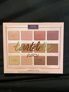 Tarte Tartelette Juicy Amazonian Clay Eyeshadow Palette 12 Shades New - Picture 1 of 4