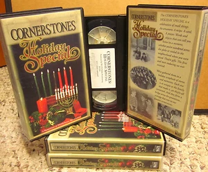 Northwest Ohio Christmas Traditions VHS documentary Hanukkah PBS Cornerstones OG - Picture 1 of 1