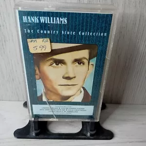 HANK WILLIAMS COUNTRY STORE COLLECTION CASSETTE TAPE ALBUM - RARE RETRO VINTAGE - Picture 1 of 4