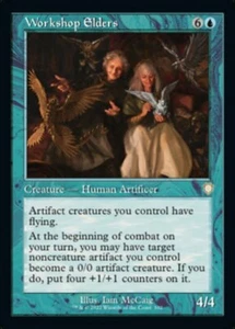 [1x] Workshop Elders Near Mint, English The Brothers' War Commander MTG Magic - Picture 1 of 1