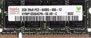 2GB Sony Vaio PCG 391L/PCG 392L/PCG 393L/PCG 394L/PCG 3A1L/PCG 3A2L DDR2 Memory - Picture 1 of 1