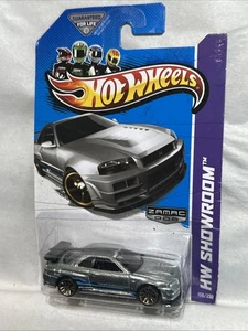 Hot Wheels 2013 Nissan Skyline GT-R ZAMAC unpainted Wal Mart Exclusive Damaged - Picture 1 of 5