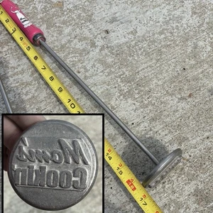 BBQ Brand Iron Grilling Tailgate Tool NWOT MOM's COOKIN' Mother's Day Gift Mom - Picture 1 of 7
