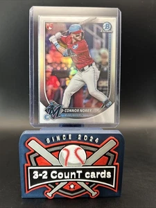 2025 Bowman - Rookie Red RC Variation Connor Norby #46 Sp Rookie Red Rc... - Picture 1 of 2