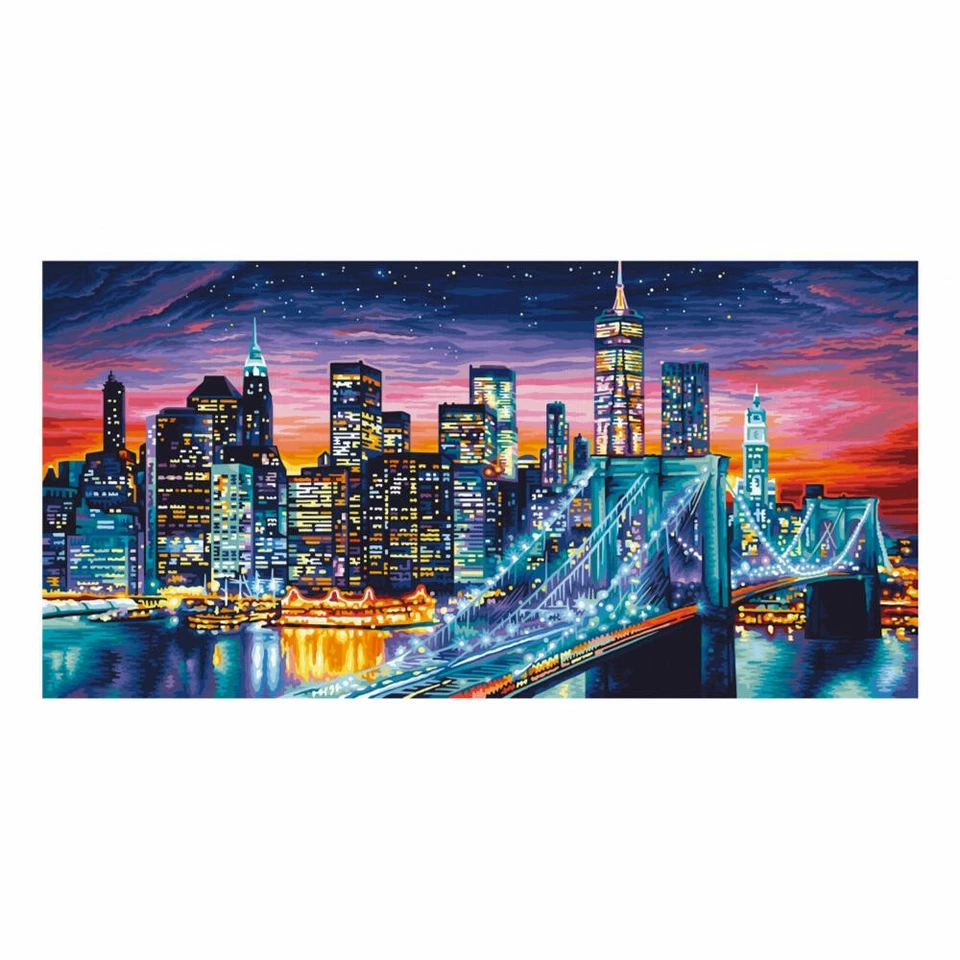 Painting by numbers Schipper 40x80cm - Manhattan at Night 609220862