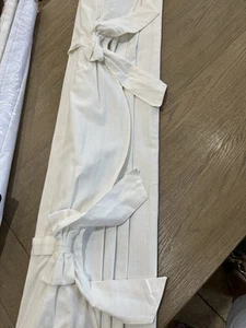 Pottery Barn Kids Evelyn Bow Valance Roman Shade whit 44x64 Replacement Hardware - Picture 1 of 6
