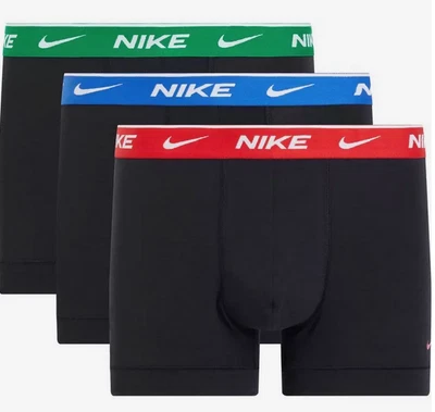 Tre Boxer Nike Everyday Cotton Stretch - Nero - Immagine 1 di 2