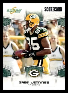 2008 Score #108 Greg Jennings Scorecard SP #d /649! PACKERS - Picture 1 of 2