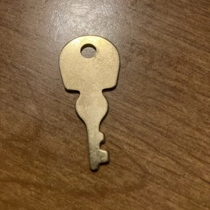 Vintage Gold Tone Key, 1.5”,  Unmarked - Picture 1 of 2
