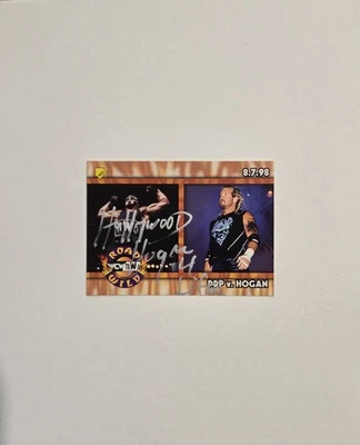 1999 Topps WCW/nWo Hollywood Hogan Auto Nitro Sticker  S8 - Image 1 of 4