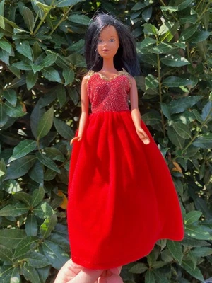 Tressy vintage Bella ancienne robe  tenue Vendôme années 70 (SANS la poupée) - Photo 1/4