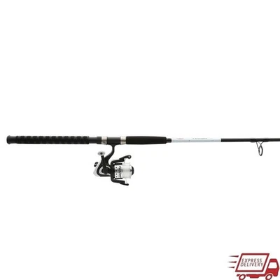 Spinning Rod & Reel Combo 7ft Medium Heavy Fishing Gear 60 Size Reel New - Image 1 of 4