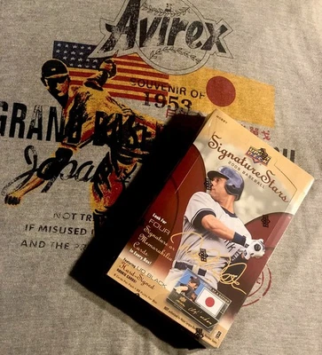 ™ 2009 UPPER Deck SiGNATURE Stars⚾️HOBBY BaseBall Box Sealed, GRiFFEY Jr AUTO/5 - Image 1 of 4