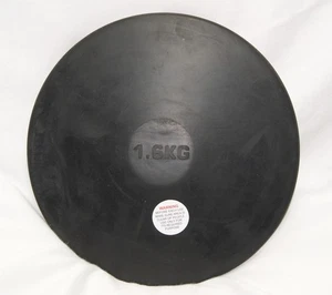 Disco de práctica de goma de 1,6 kg bordes suaves duraderos goma de entrenamiento - Imagen 1 de 3