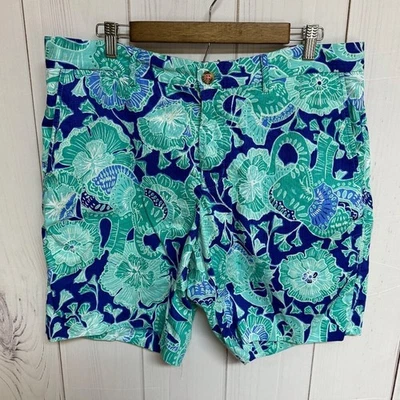 Pantalones Cortos Lilly Pulitzer Beaumont 9" Para Hombre Como Nuevos Verde Talla 36 Usados en Excelente Condición Foto 1 de 4