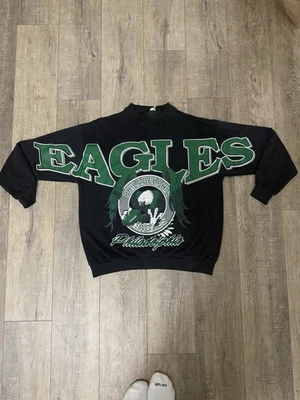 Vintage Philadelphia Eagles Spellout Pullover - Image 1 of 4