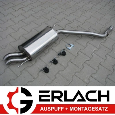 Silencieux d'échappement INOX pour échappement court/long Vw Transporter T4 2... - Photo 1/2