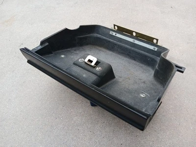 BMW E10 2002 2002tii OEM caixa de luvas preta + almofada + trava + dobradiça 1972-1976 - Imagem 1 de 4