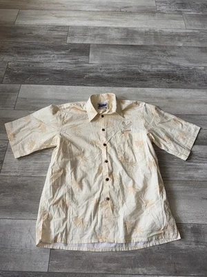 Reyn Spooner Para Hombres Palmeras del Este de Washington Botones Hawaiano Talla Mediana Foto 1 de 4