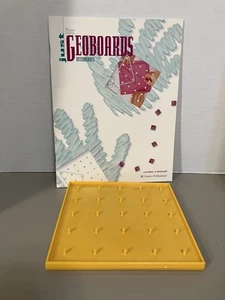 "Just for Geoboards" Intermediate Book & Geoboard - Picture 1 of 3