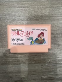 The Little Mermaid Famicom NES Japan import US Seller