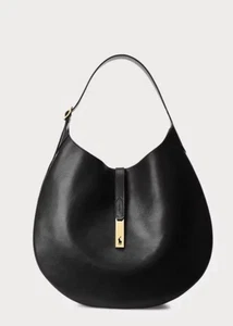 Ralph Lauren Polo ID Calfskin Large Shoulder Bag - Picture 1 of 9