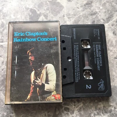 eric clapton rainbow concert Cassette Tape RSO 1973 Polydor - Image 1 of 2