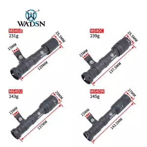 Linterna Keymod Keymod de caza M640C M640W foco táctico estroboscópico montado LED - Imagen 1 de 14