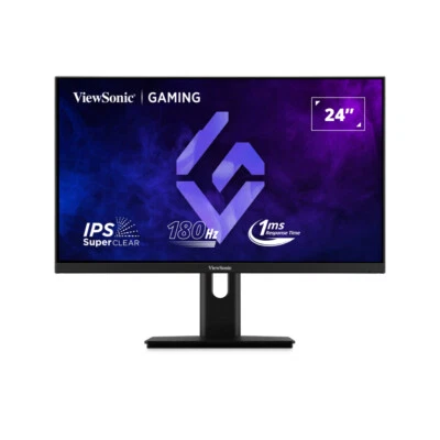 Viewsonic XG24G1 24" IPS FHD 1920 x 1080 1ms Height Adjustable Gaming Monitor - Image 1 of 4