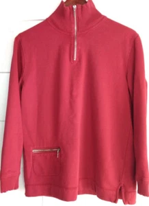 Lauren Jeans Co. Ralph Lauren Herren Half Zip Pullover Rot Gr. Medium - Bild 1 von 12