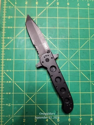 CRKT Knife M 1 6-14SF Customized "From Wifey" almost looks/feels brand new - Image 1 of 4