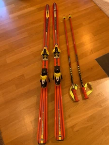 ROSSIGNOL Caving Ski 180cm, Salomon S850 Bindung, LEKI Worldcup Stöcke 120cm - Bild 1 von 5