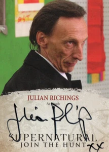 Supernatural Seasons 4-6 Auto Autograph JR Julian Richings As Death - Picture 1 of 1