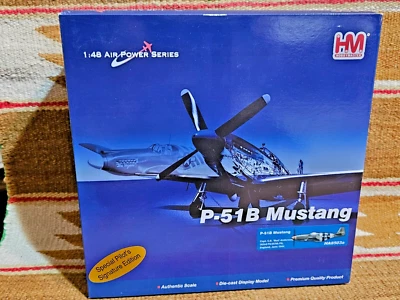 RARE🔥SE HA8503a Hobby Master P-51B Mustang Maj Clarence "Bud" Anderson 🔥NIBOX! - Image 1 of 4