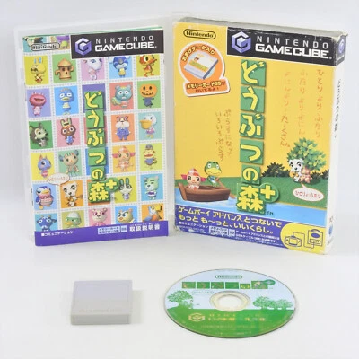 DOBUTSU NO MORI Plus with Memory Card Gamecube Nintendo For JP System 2547 gc - Image 1 of 4
