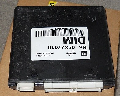 Новый из старых запасов 2000-02 модуль управления кузовом Cadillac Seville - Изображение 1 из 1