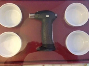 Creme Brulee Torch and Ramekin Set 5pc - Picture 1 of 1