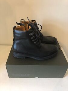 New - Timberland Mens Oakrock Waterproof Leather Boots - Black - UK 8 