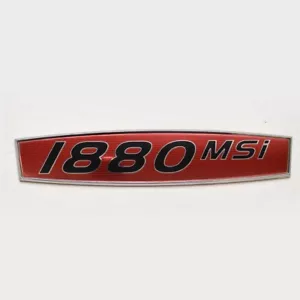Ranger Boat 1880MSI Raised Decal 313120 | 10 3/8 x 2 1/8 Inch Red - Picture 1 of 4