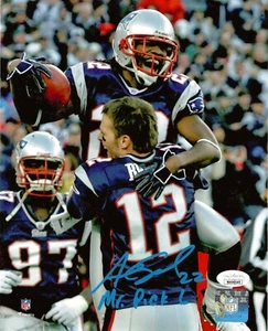 Asante Samuel Sr. autograph signed inscribed 8x10 photo New England Patriots JSA - Picture 1 of 2