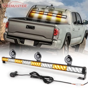 LED Strobe Light Bar Windshield Emergency Warning Truck Beacon Traffic Advisor - Picture 1 of 11