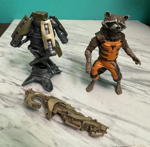 Marvel Legends MCU Rocket Raccoon figure Groot BAF Guardians Of The Galaxy Wave Cover