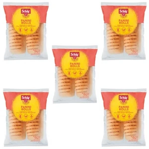 5x Dr. Schär Gluten Free Panini Rolls Glutenfreie Brötchen 150g Packung - Bild 1 von 2