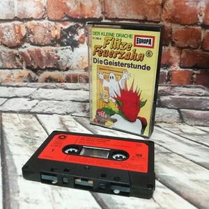 Flitze Feuerzahn Folge 6 Die Gesiterstunde rote Kassette Europa MC Hörspiel - Bild 1 von 2