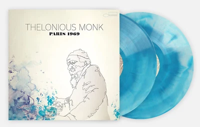 Thelonious Monk Paris 1969 2xLP VMP  Light Blue Vinyl Remastered Barry Grint - Image 1 of 4