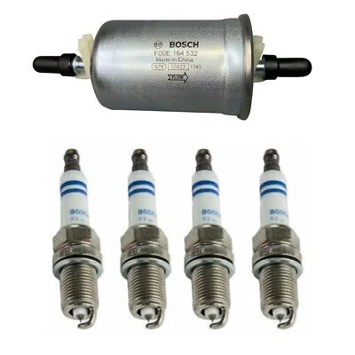 Juego de bujías de filtro de combustible Bosch para Ford Escort ZX2 2000-2003 2,0 L 77089WS 6728 Foto 1 de 2