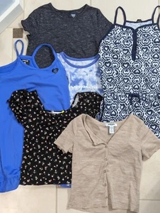 Lot Of 6 Girls Tops Size Medium, Hurley, Champion, RSQ, - Picture 1 of 13