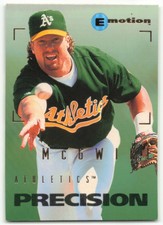 1995 SKYBOX E-MOTION MARK MCGWIRE OAKLAND ATHLETICS #72