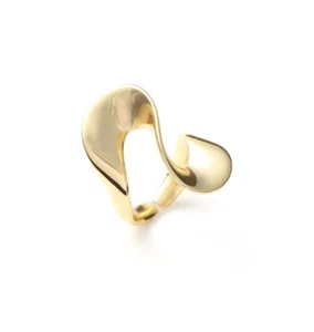 Unoaerre Anillo Mujer Line En Bronce Dorado Pulido Adaptable De 14A 18 - Imagen 1 de 3